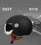 Retro Open Face Motorcycle Helmet for Scooters