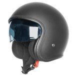 Zorax Talon Open Face Motorcycle Helmet - Matt Black