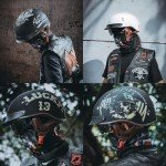 Retro Open-Face Half Helmet for Scooters and Bikes