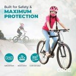 COOZi Kids 2-in-1 BMX Helmet for Ages 5-15