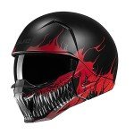 HJC I20 Scraw Half Open Face Helmet - Red