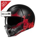 HJC I20 Scraw Half Open Face Helmet - Red