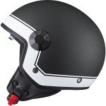 Agrius Score Matte Black Open Face Helmet