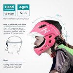 COOZi Kids 2-in-1 BMX Helmet for Ages 5-15