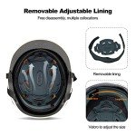 Ergocar Classic Half Helmet with Sun Visor