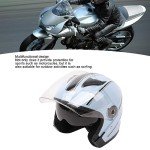 Stylish Half Face Electric Scooter Helmet with Goggles