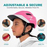 COOZi Kids 2-in-1 BMX Helmet for Ages 5-15