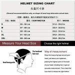 Woljay Matte Black Modular Helmet for Scooters