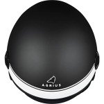 Agrius Score Matte Black Open Face Helmet
