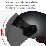 Unisex Electric Scooter Helmet with Visor