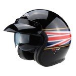 ViPER RSV06 Open Face Helmet with Sun Visor