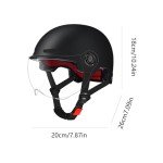 Unisex Electric Scooter Helmet with Visor