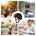 Unisex Electric Scooter Helmet with Visor