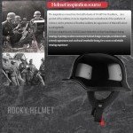 Vintage German Style Half Helmet for Scooters & Bikes
