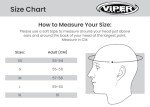 ViPER RSV06 Open Face Helmet with Sun Visor