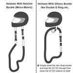 EZ-GO Lightweight Helmet Bag for Motorcycles