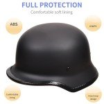 Vintage German Style Half Helmet for Scooters & Bikes