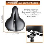 Adjustable Electric Scooter Seat with Shock Absorber