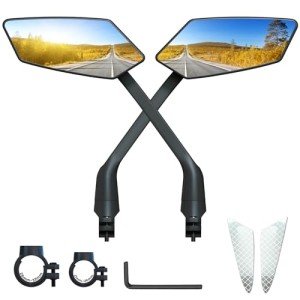 Adjustable 360° HD Bike Mirrors - 2 Pack