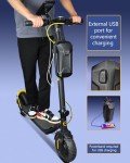 Apachie 4L Waterproof Storage Bag for Scooters