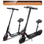 Adjustable Electric Scooter Seat with Shock Absorber