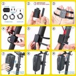CHICLEW Waterproof Electric Scooter Handlebar Bag