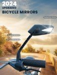 Adjustable 360° HD Bike Mirrors - 2 Pack