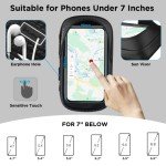 LEMEGO Waterproof Phone Holder for Bikes