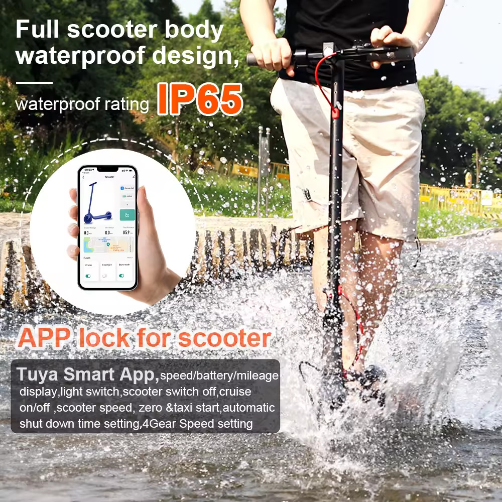 AOVOPRO TUYA 15.5MPH Electric Scooter 7.8Ah App Model