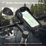 LEMEGO Waterproof Phone Holder for Bikes