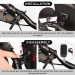 LEMEGO Waterproof Phone Holder for Bikes