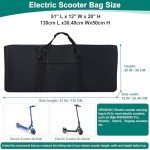 Heavy Duty Electric Scooter Storage Bag with Strap