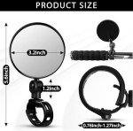 Adjustable Handlebar Mirrors for Electric Scooters