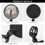 Adjustable Handlebar Mirrors for Electric Scooters