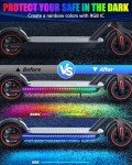 Keiurot Waterproof LED Light Strips for Scooters