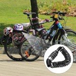2-Pack Helmet Locks with 4-Digit Combination Code