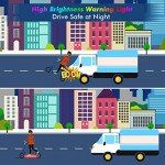 YUNYODA Waterproof LED Light Strips for Scooters