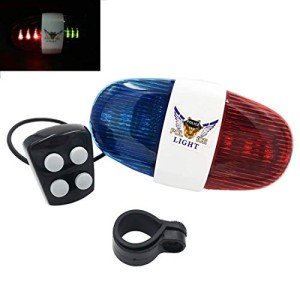 LED Bike Light & Electric Horn with Siren