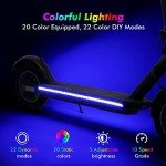 YUNYODA Waterproof LED Light Strips for Scooters