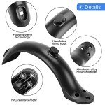 TAGVO Rear Fender and Light Kit for Xiaomi M365