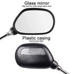 Adjustable Bike Mirrors for 22.2mm Handlebars