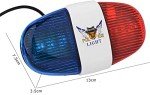 LED Bike Light & Electric Horn with Siren