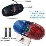LED Bike Light & Electric Horn with Siren