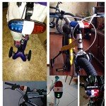 LED Bike Light & Electric Horn with Siren