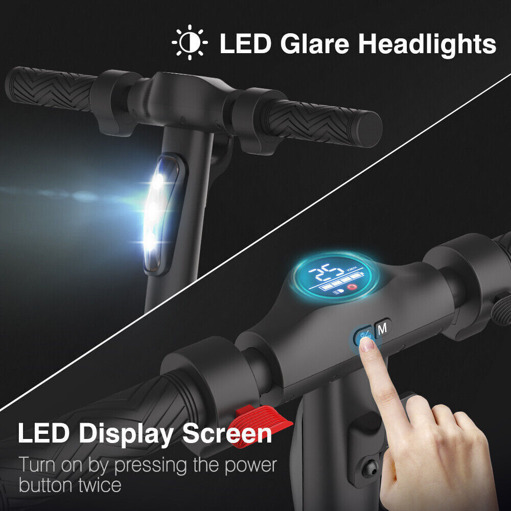 Fast-Folding Electric Scooter for Adults, Long Range, UK Brand