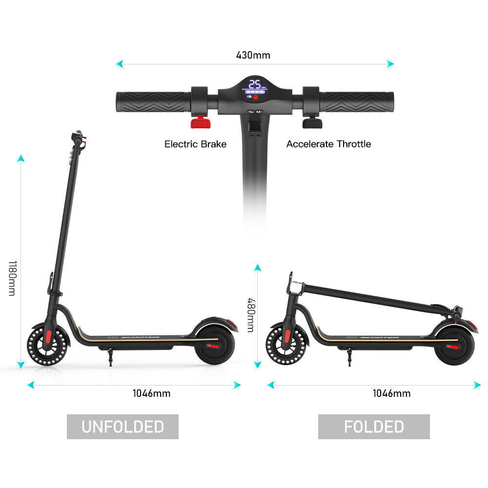 UK Brand Fast Folding E-Scooter Long Range Adult