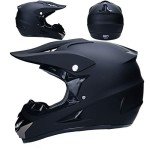 Matt Black Full Face Off-Road Motorcross Helmet