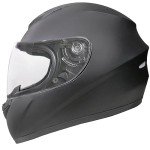 Zorax Matt Black Full Face Motorbike Helmet