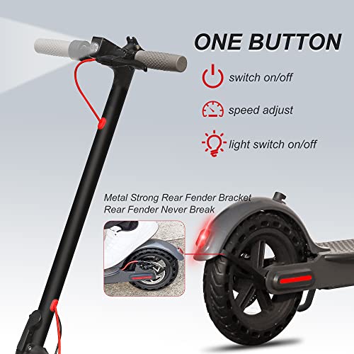 AOVOPRO Electric Scooter with 350W Motor, 30km Range