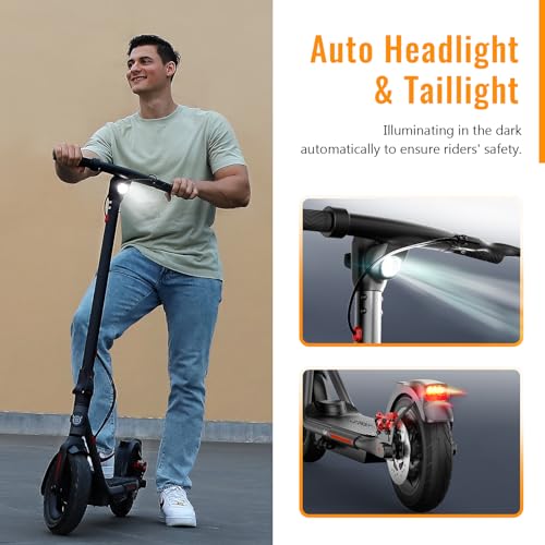 SISIGAD Electric Scooter: 10" Tires, 32km Range, Foldable